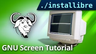 GNU Screen Basic Tutorial [upl. by Enirahtak]