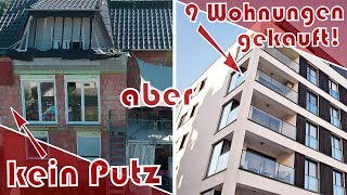 Warum Haus nicht verputzt aber Wohnungen kaufen DER VOLLIDIOT [upl. by Lekkim613]