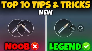 TOP 10 SECRET TIPS amp TRICKS IN BGMI🔥Mew2 [upl. by Ulrika]