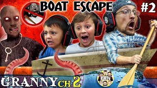 GRANNYS HOUSE but no GRANNY Boat Escape  Grandpa God Mode FGTeeVs Chapter 2 Pt Two [upl. by Rexer]