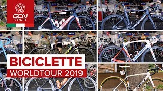 La Guida 2019 delle Biciclette World Tour le nuove biciclette dei Team Pro [upl. by Odey]