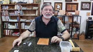 Leathercraft Tips for Beginners with Jim Linnell [upl. by Araiet734]