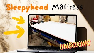 💝Sleepyhead Mattress 💝Unboxing flipkart mattress [upl. by Glenda451]