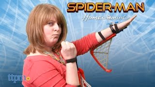 SpiderMan Homecoming Web Wing Set from Hasbro [upl. by Lahpos]