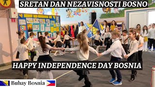 Proslava Dana nezavisnosti u školi  Independence day celebration at the school [upl. by Eadie]