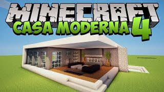 Minecraft Construindo uma Casa Moderna 4 [upl. by Arihsat]