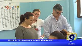 Elezioni 2020  Sette regioni al voto in Puglia corsa a otto [upl. by Derfnam]