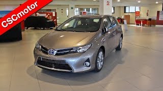 Toyota Auris Híbrido  2012  2015  Revisión en profundidad [upl. by Goines]