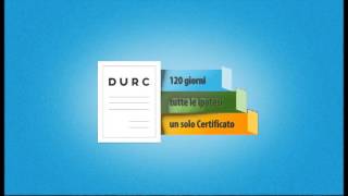 Campagna Nuovo DURC  documento unico di regolarità contributiva [upl. by Acissev328]