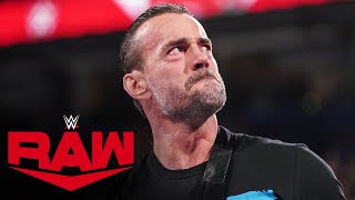 FULL SEGMENT – CM Punk confirms he’ll miss WrestleMania Raw highlights Jan 29 2024 [upl. by Nnylarak]