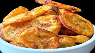 AIR FRYER BANANA CHIPS RECIPE  How to cook banana in air fryer [upl. by Dualc]