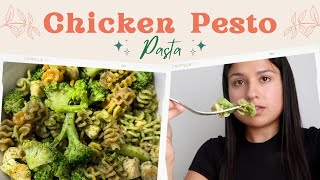 CHICKEN PESTO PASTA  BBS SCULPT CHALLENGE [upl. by Ovatsug]