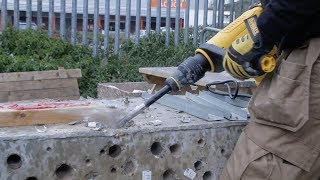 Dewalt D25810K SDS Max Chipping Hammer  Ideal for Light Construction Work [upl. by Ikkela382]