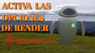 ✅ACTIVA LAS OPCIONES DE RENDERIZADO EN SOLIDWORKS💻 [upl. by Langbehn464]