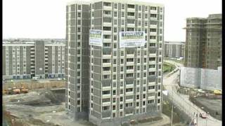 Ballymun Flats Demolition Dublin Ireland NEW HQ DESTRUCTION [upl. by Lola]