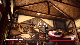 Captain America Super Soldier  Walkthrough  Chapter 10 Keep Your Powder Dry PART 19 [upl. by Myrtia]