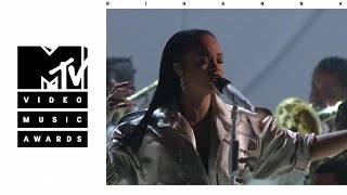 Rihanna  Stay  Love On The Brain  Diamonds Live From The 2016 MTV VMAs [upl. by Lucchesi865]