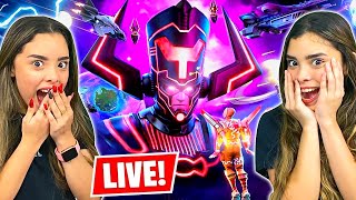 🔴 GALACTUS  O DEVORADOR DE MUNDOS CHEGOU NO FORTNITE   EVENTO AO VIVO 🔴 [upl. by Akerboom71]