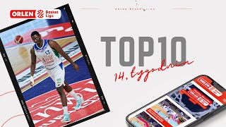 TOP10 14 tygodnia ORLENBasketLiga 2324 [upl. by Nie]