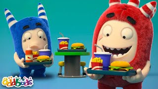 Oddbods Food CLASH 🍔  4 HOURS  BEST Oddbods Full Episode Marathon  2023 Funny Cartoons [upl. by Avie]