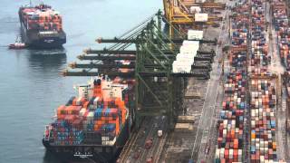 Singapore Container Terminal [upl. by Herson]