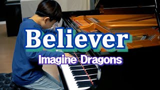 Imagine Dragons  Believer piano [upl. by Anaul800]