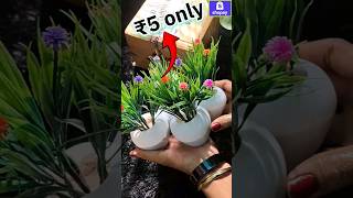 ₹5 Fake plants 🪴 From Shopsy loot 🫶Daily unboxing Day 12 shopsy unboxing short 🫰 [upl. by Raskin127]