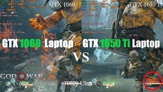 GTX 1060 vs GTX 1650 Ti  Mobile GPU comparison [upl. by Keeler]