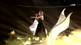 Elhaida Dani  quotIm alivequot  X Factor Albania 4 Netet LIVE [upl. by Sirac123]