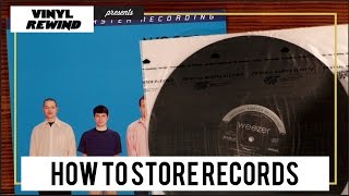 How to Store Vinyl Records [upl. by Eillib]