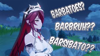 Rosaria tries to pronounce Barbatos’ name [upl. by Petta359]