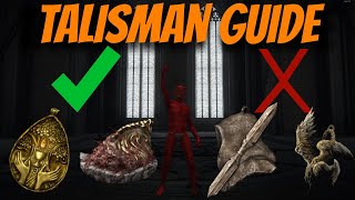 COMPLETE TALISMAN GUIDE What Talismans To Use ELDEN RING [upl. by Rea141]