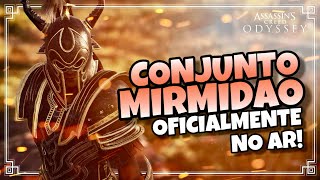 Assassins Creed Odyssey  O Conjunto Mirmidão Oficial [upl. by Alaehcim]