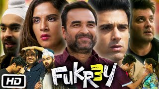 Fukrey 3 Full HD 1080p Movie  Richa Chadha  Pulkit Samrat  Varun Sharma  Review and Story [upl. by Ecaj]