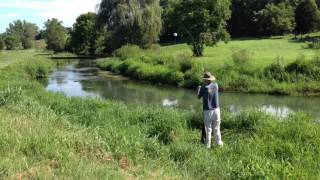 Trout Fishing On Mossy Creek August 2016 [upl. by Abernathy46]