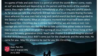 Advent Readings  Day 24 [upl. by Analed]