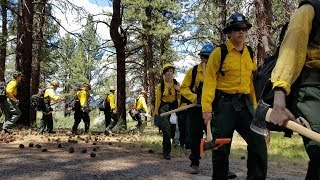 Guard School 2018 Wildland Firefighter Initial Training [upl. by Bunow]