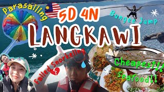 LANGKAWI 5D4N TRIP  SAVE FOR 2025 COUNTDOWN❗ SnorkelingBungee JumpKartingCheap SeafoodEN SUB [upl. by Esinel548]