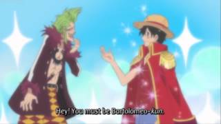 Luffy Meets Bartolomeo [upl. by Salokcin614]