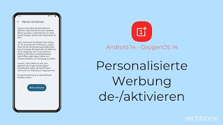 Personalisierte Werbung deaktivieren oder aktivieren  OnePlus Android 14  OxygenOS 14 [upl. by Harvie]