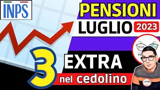 PENSIONI PIU ALTE LUGLIO e AGOSTO 2023 💶 2 MESI di BONUS EXTRA 536€ FACILI 730 MAXI ASSEGNO 14ESIMA [upl. by Ylecara384]