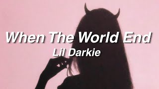 Lil Darkie  When The World End Lyrics [upl. by Lacim]