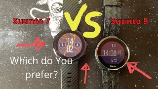 Suunto 7 VS Suunto 9  Which is best for you [upl. by Edris]