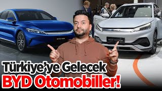 Türkiyede satılacak Çinli BYD elektrikli otomobilleri buldum [upl. by Biel]