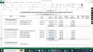 Dont Wait TDS in Excel Made Urgent and helpful l Tally prime se TDS Detail Excel Me kaise Banaye [upl. by Schubert]