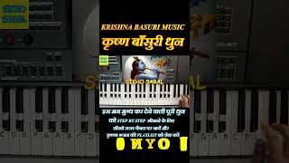 Krishna Basuri Dhun  मन मोह लेने वाली बासुंरी धुन  Flute Music piano youtubeshorts [upl. by Cecilius]