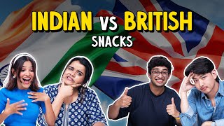 Desi Vs British Snacks Blindfold Test [upl. by Mcgill]