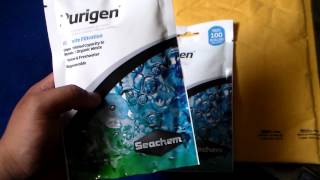 Unboxing Seachem Purigen [upl. by Quenna]