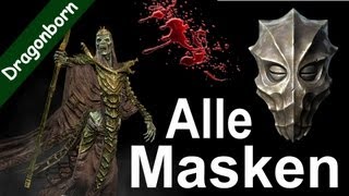 Skyrim Dragonborn  Alle Drachenpriestermasken auf Solstheim finden FundorteLocations [upl. by Adaval925]