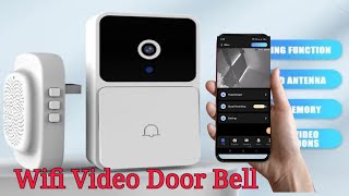 WiFi Video Door Bell  WireLess Door Bell [upl. by Scammon]